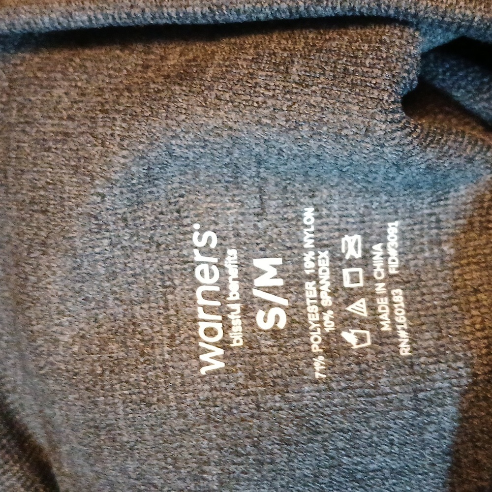 Warners Gray Leggings - Picture 3 of 3